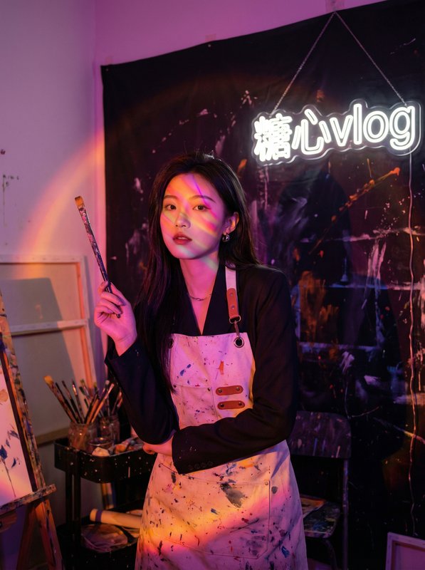 网红主播艺术写真视频